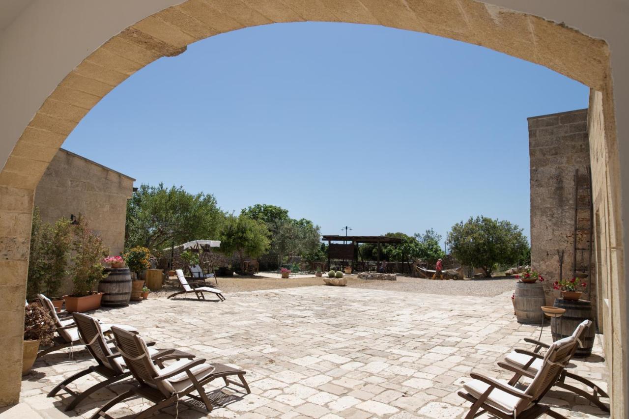 Antica Masseria Ficazzana - Tenuta Marina Di Pescoluse Ngoại thất bức ảnh